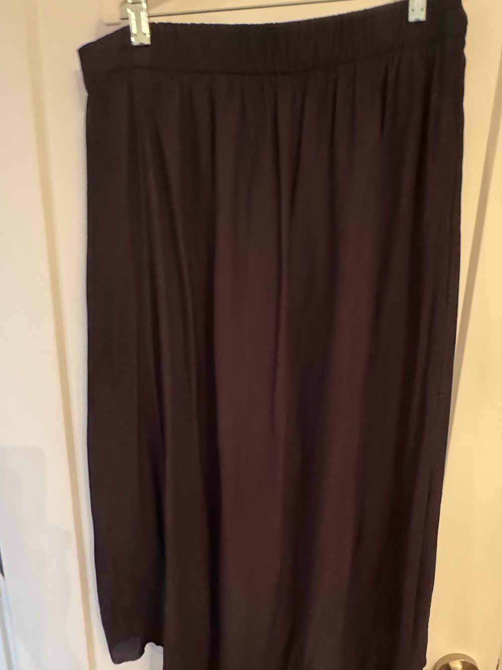 Aritzia Asymmetrical Skirt in black